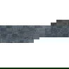 Mexen Icon Lyon Nero glazūruotas rektifikuotas G1 gresas, sienų plytelė 120 x 30 cm, matinė - TL712-120-030-52