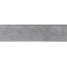 Mexen Icon Lyon Gris glazūruotas akmens masės plytelė rektifikuota G1, sieninė plytelė 120 x 30 cm, matinė