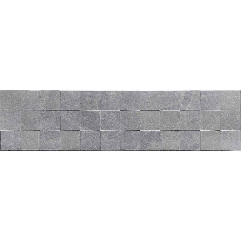 Mexen Icon Lyon Gris glazūruota rektifikuota G1, sienų plytelė 120 x 30 cm, matinė - TL712-120-030-54