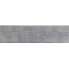 Mexen Icon Lyon Gris glazūruotas akmens masės plytelė rektifikuota G1, sieninė plytelė 120 x 30 cm, matinė