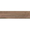 Mexen Riga Rudos glazūruotos plytelės drebulės-rektifikuotos G1, grindų ir sienų, medžio imitacija, 120 x 30 cm, matinės