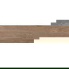 Mexen Riga Rudos glazūruotos plytelės drebulės-rektifikuotos G1, grindų ir sienų, medžio imitacija, 120 x 30 cm, matinės