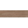 Mexen Riga Rudos glazūruotos plytelės drebulės-rektifikuotos G1, grindų ir sienų, medžio imitacija, 120 x 30 cm, matinės