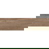 Mexen Riga Rudos glazūruotos plytelės drebulės-rektifikuotos G1, grindų ir sienų, medžio imitacija, 120 x 30 cm, matinės