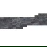Mexen Riga Lyon Black glazūruotų plytelių akmuo G1, medienos imitacijos grindų ir sienų plytelė 120 x 30 cm, matinė
