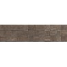 Mexen Riga Lyon Choco glazūruotas rektifikuotas G1, medį imituojanti sieninė plytelė 120 x 30 cm, matinė - TL713-120-030-52