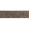 Mexen Riga Lyon Choco glazūruotas rektifikuotas G1, medį imituojanti sieninė plytelė 120 x 30 cm, matinė - TL713-120-030-52