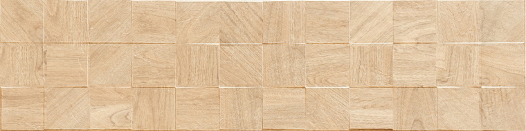 Mexen Riga Lyon Crema glazūruota rektifikuota G1, medienos išvaizdos sieninė plytelė 120 x 30 cm, matinė - TL713-120-030-53