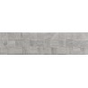Mexen Riga Lyon Grey emalinis akmens masės plytelė, medžio imitacija, sieninė 120 x 30 cm, matinė - TL713-120-030-54