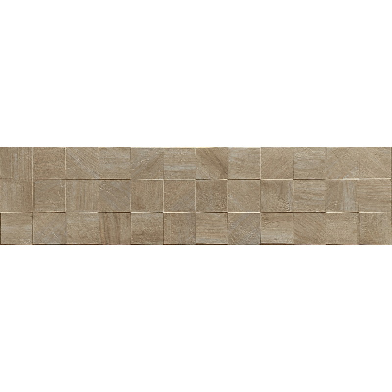 Mexen Riga Lyon Grigio matinis, glazūruotos, rektifikuotos sienų plytelės, medžio imitacija, 120 x 30 cm - TL713-120-030-55
