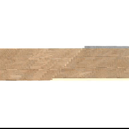 Mexen Riga Lyon Honey glazūruotas akmens masės, faneros imitacija, sienų plytelė 120 x 30 cm, matinė - TL713-120-030-56