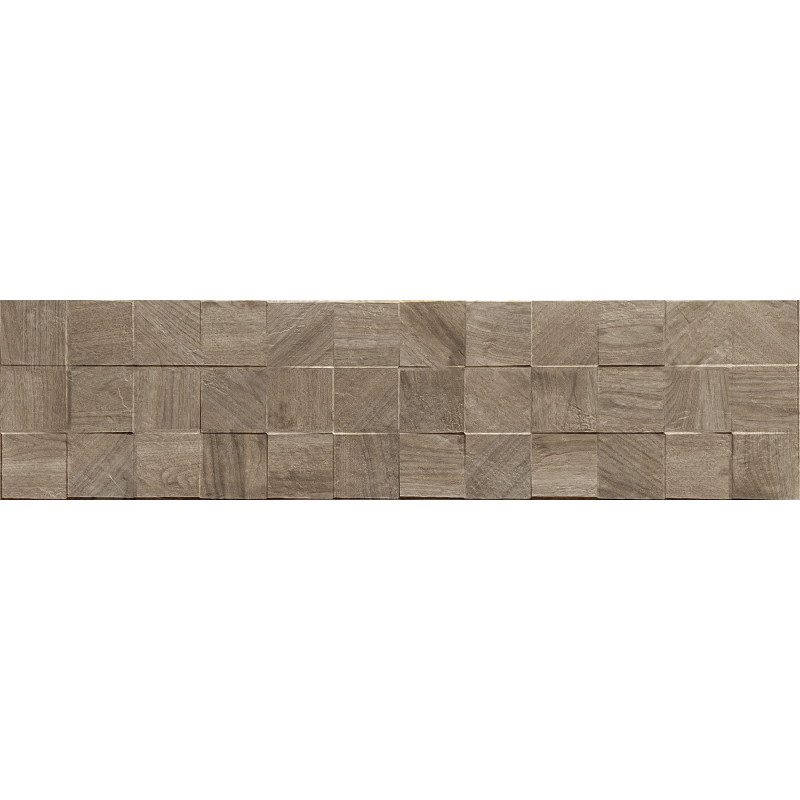 Mexen Riga Lyon Natural glazūruota rektifikuota keramika, medžio imitacijos sienų plytelė 120 x 30 cm, matinė