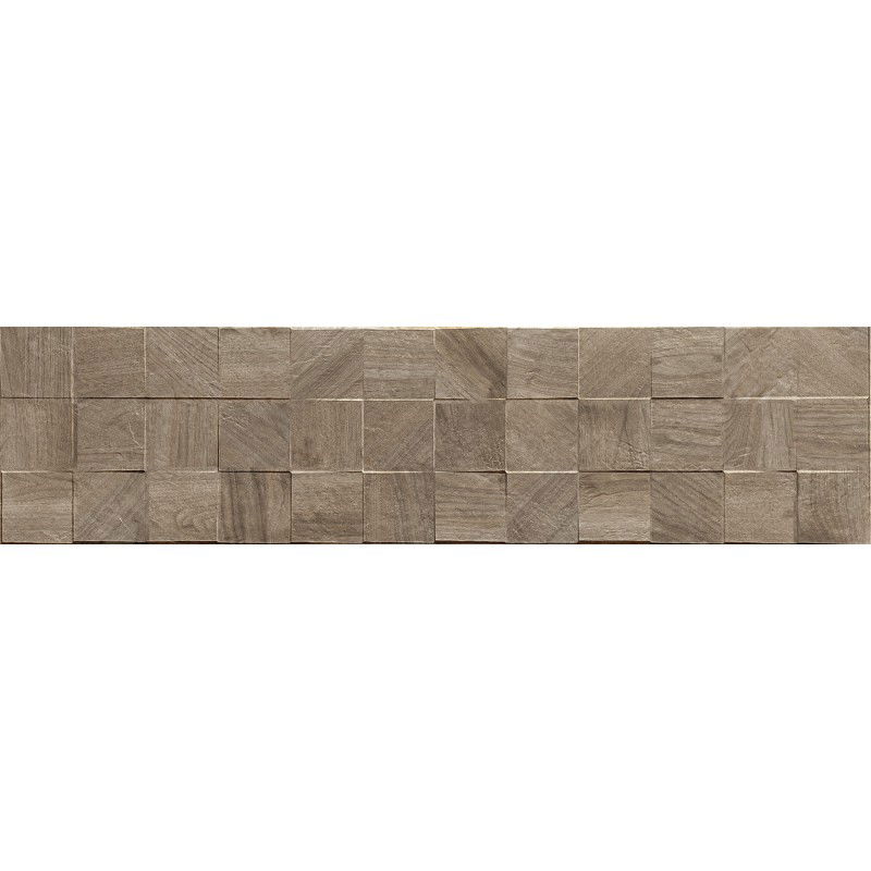Mexen Riga Lyon Natural gres glazūruotas rek. G1, medžio imitacijos sienų plytelė 120 x 30 cm, matinis - TL713-120-030-57