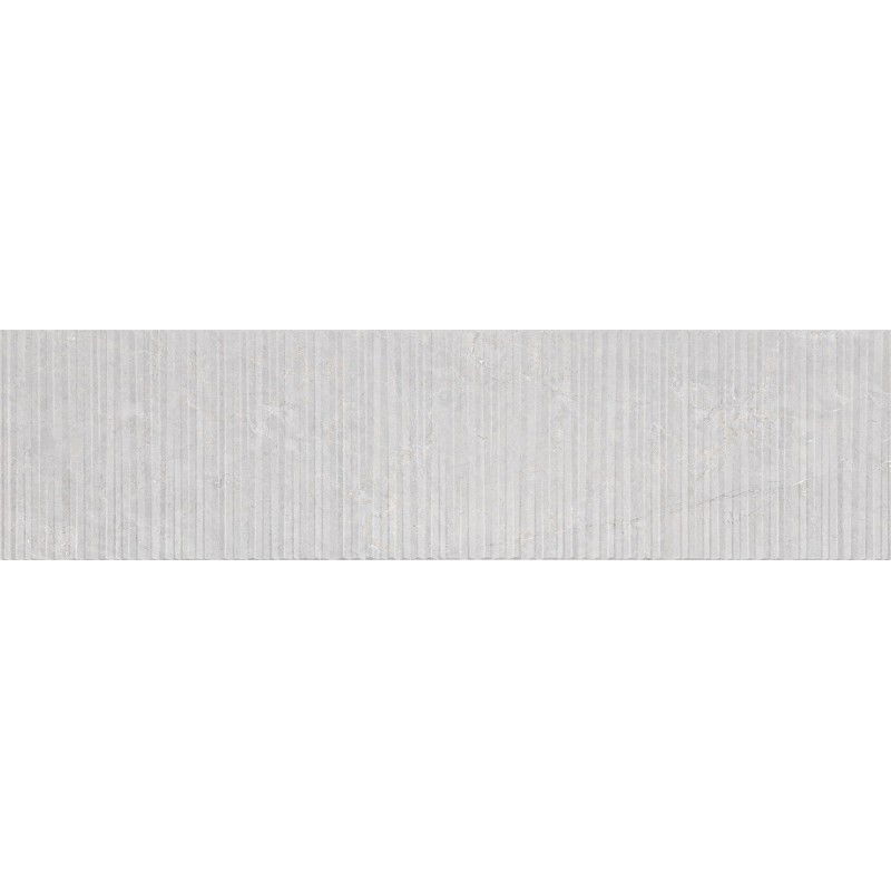 Mexen Flamingo Mayolica Gris keraminės plytelės glazūruotos rek. G1, grindų ir sienų plytelės 120 x 30 cm, dailylentės