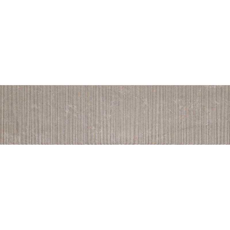 Mexen Flamingo Mayolica Mocha glazūruota rektifikuota G1, sienų plytelė 120 x 30 cm, raižyta - TL715-120-030-53