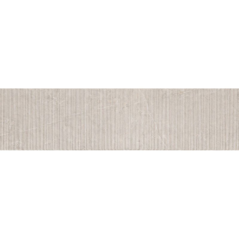 Mexen Flamingo Mayolica Natural blizgančios rektifikuotos G1 plytelės, grindų ir sienų plytelės 120 x 30 cm, raižinys