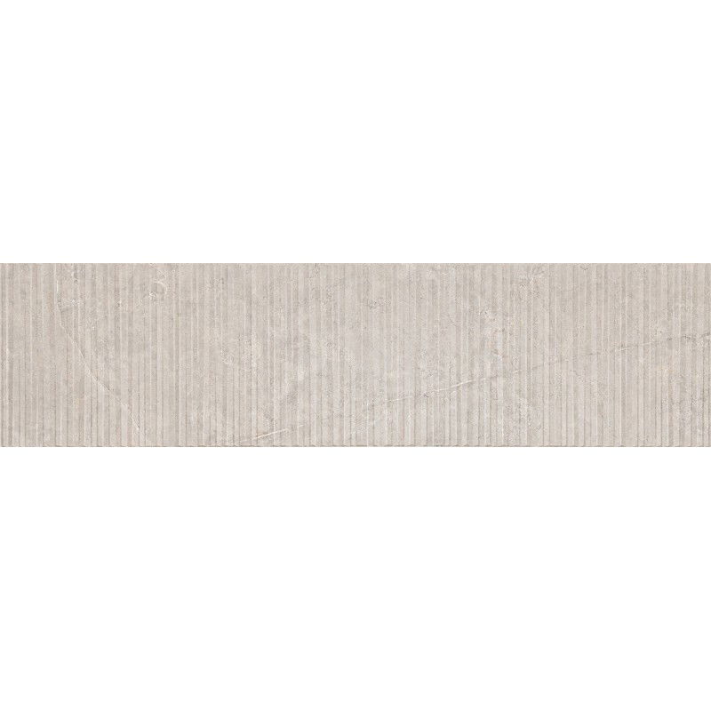 Mexen Flamingo Mayolica Natural blizgančios rektifikuotos G1 plytelės, grindų ir sienų plytelės 120 x 30 cm, raižinys