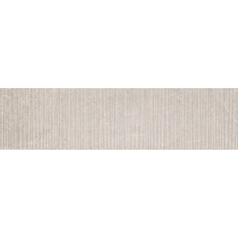 Mexen Flamingo Mayolica Natural blizgančios rektifikuotos G1 plytelės, grindų ir sienų plytelės 120 x 30 cm, raižinys