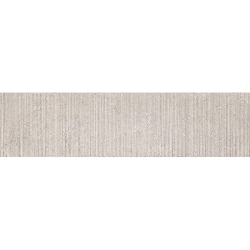 Mexen Flamingo Mayolica Natural blizgančios rektifikuotos G1 plytelės, grindų ir sienų plytelės 120 x 30 cm, raižinys