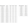 Mexen Exo-R 3S dušo kabina 3-sienų atveriama 100 x 110 cm, skaidri, juoda - 819-100-110-70-00-3S