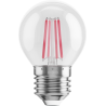 Mexen Vintis 6x LED filamento lemputė E27, G45, 4W, 55 lm, raudona - L156-E27-04XX-45x06