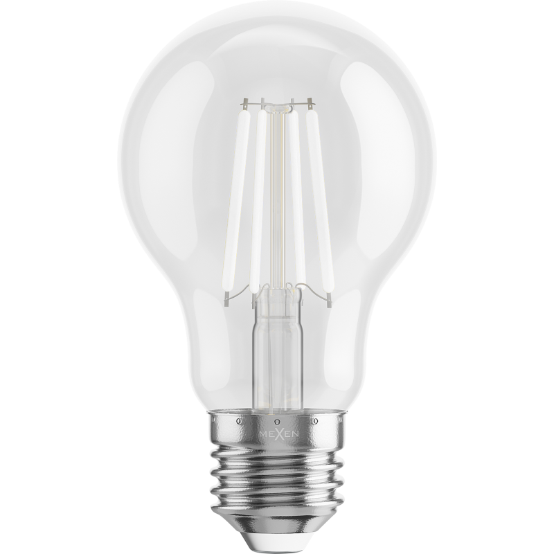 Mexen Vintis 10x LED gijų lemputė E27, A60, 4W, 55 lm, mėlyna - L150-E27-04XX-47x10