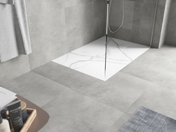 Mexen Hugo stačiakampis SMC dušo padėklas 130 x 70 cm, baltas akmuo - 42157013