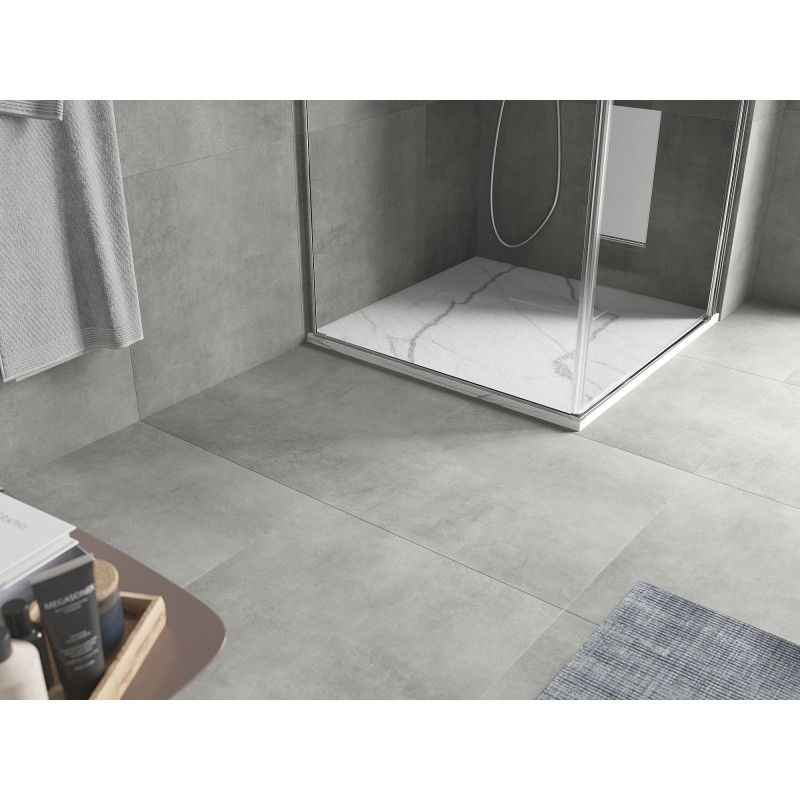Mexen Hugo kvadratinis SMC dušo padėklas 70 x 70 cm, balta akmens spalva - 42157070