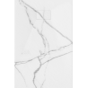 Mexen Hugo Stačiakampis SMC padėklas 80 x 70 cm, baltas akmuo - 42157080