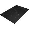 Mexen Hugo stačiakampis dušo padėklas SMC 100 x 90 cm, juodas akmuo - 42759010