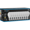 Mexen Nova 10x LED lemputė E27, G45, 1W, Šilta - 3000K, 105 lm - L101-E27-0130-01x10