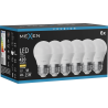 Mexen Nova 6x LED lemputė E27, G45, 4W, Šilta - 3000K, 420 lm - L101-E27-0430-01x06
