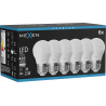 Mexen Nova 6x LED lemputė E27, G45, 4W, neutrali - 4000K, 420 lm - L101-E27-0440-01x06