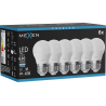 Mexen Nova 6x LED lemputė E27, G45, 6W, Šalta - 6500K, 630 lm - L101-E27-0665-01x06
