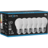 Mexen Nova 6x LED lemputė E27, G45, 7W, Neutrali - 4000K, 735 lm - L101-E27-0740-01x06