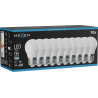 Mexen Nova 10x LED lemputė E27, G45, 7W, Šalta - 6500K, 735 lm - L101-E27-0765-01x10