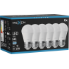 Mexen Nova 6x LED Lemputė E27, G45, 9W, Šalta - 6500K, 945 lm - L101-E27-0965-01x06