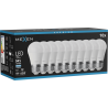Mexen Nova 10x LED lemputė E27, G45, 9W, Šalta - 6500K, 945 lm - L101-E27-0965-01x10