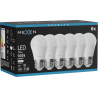 Mexen Nova 6x LED lemputė E27, G45, 10W, Neutrali - 4000K, 1055 lm - L101-E27-1040-01x06