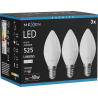 Mexen Nova 3x LED lemputė E14, C37, 5W, Neutralus - 4000K, 525 lm - L102-E14-0540-01x03