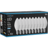 Mexen Nova 10x LED lemputė E14, C37, 5W, Šalta - 6500K, 525 lm - L102-E14-0565-01x10