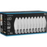 Mexen Nova 10x LED lemputė E27, C37, 5W, Neutralus - 4000K, 525 lm - L102-E27-0540-01x10