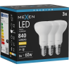 Mexen Nova 3x LED lemputė E14, R50, 8W, Šilta - 3000K, 840 lm - L103-E14-0830-01x03