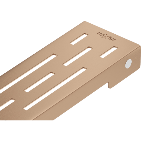 Mexen Flat M01 linijinio nutekėjimo uždanga 90 cm, šukuotas varis - 1C20090