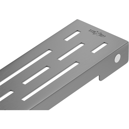 Mexen Flat M01 dangtis linijiniam nutekėjimui 50 cm, šlifuotas gun gray - 1E20050
