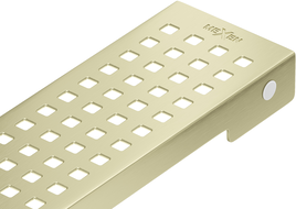 Mexen Flat M08 dangtumoji linijinio nutekėjimo grotelė 100 cm, auksinė šlifuota - 1A25100