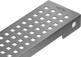 Mexen Flat M08 latakų dangtelis 90 cm, šepetėtas gun gray - 1E25090