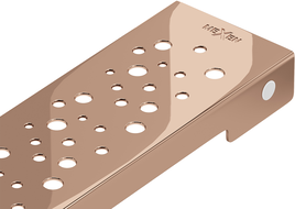 Mexen Flat M12 linijinės nuotekų dengiamosios grotelės 60 cm. rožinis auksas - 1621060