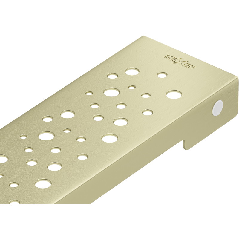 Mexen Flat M12 dangtelis linijiniam nuotėkiui 50 cm, auksinis šlifuotas - 1A21050