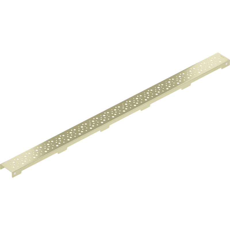 Mexen Flat M12 linijinis nutekėjimo dangtis 100 cm, šlifuotas auksinis - 1A21100